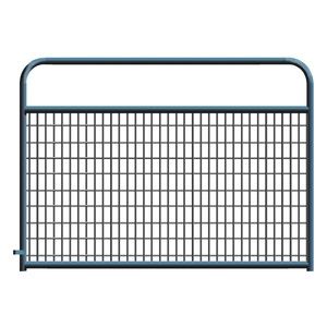 Wire Gate 2x4 Spacing Black, Size: 4ft