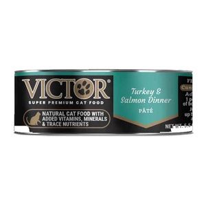 Turkey &amp; Salmon Dinner Canned Cat Food  (Victor)
