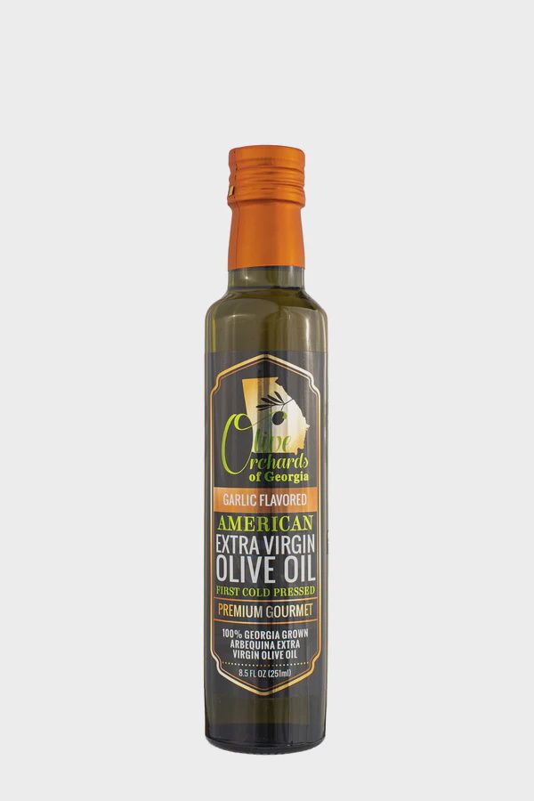 Extra Virgin Olive Oil  Garlic Flavored, Size: 8.5oz