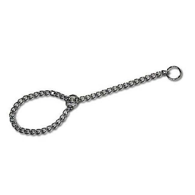 Chrome Plated Choke Chain Multi Sizes 20&quot;-28&#39;&#39;, Size: 3.5 Mm X 20&quot;