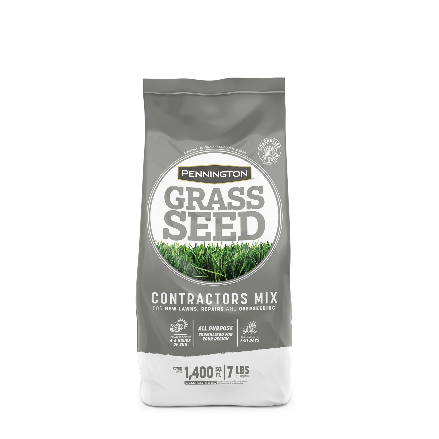 Southern Contractors Grass Seed Mix Multi Sizes, Size: 7LB 1400 SQ FT