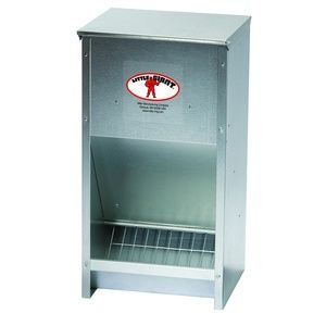 Galvanized High Capacity Poultry Feeder