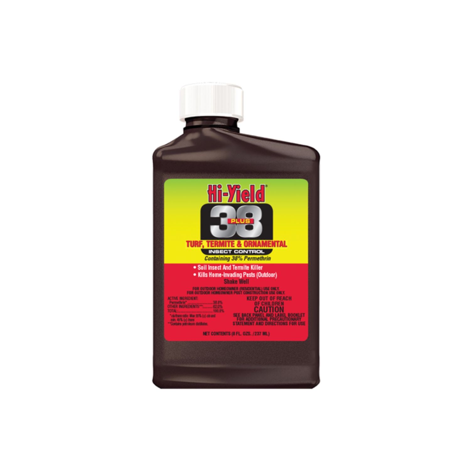 38 Plus Turf Termite &amp; Ornamental Insect Control, Size: 8oz