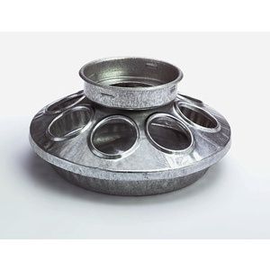 Mason Jar Round Feeder Base - 8 Holes