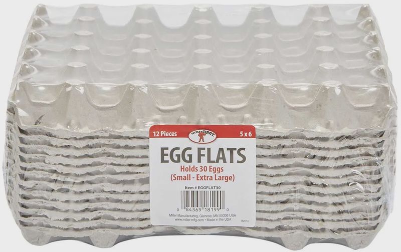 Egg Flats 30 Count 12 Per Pkg