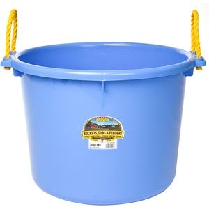 70 Quart Muck Tub Rope Handle Multi Colors, Colour: Berry Blue