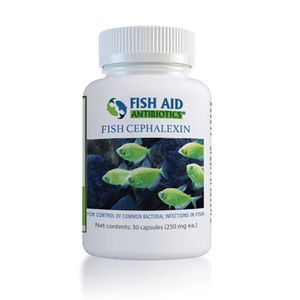 Fish Ceph (Cephalexin), Size: 250mg 30Ct