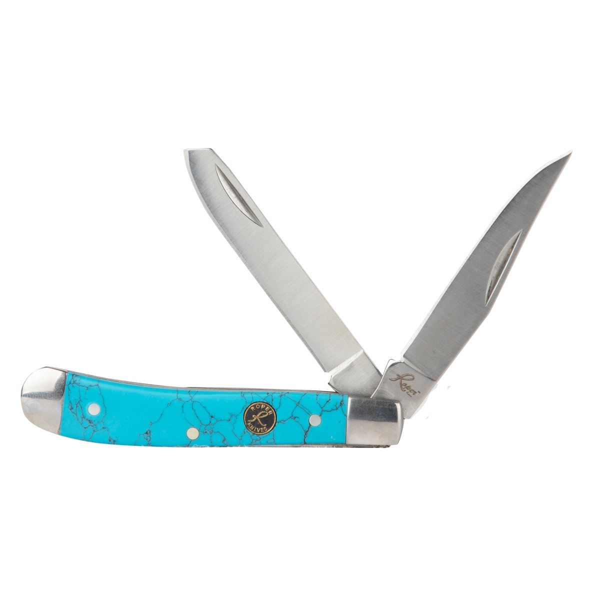 Roper Peanut Knife, Colour: Turquise Stone