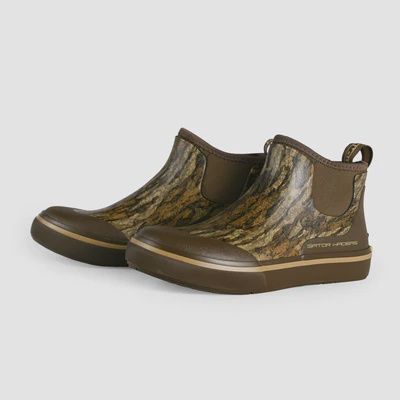 Mens Camp Boots Mossy Oak Bottomland