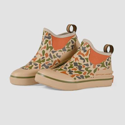 Womens Camp Boots Old School Camo