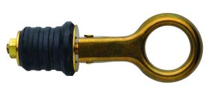 Dolphin Brand Brass Snap Handle Drain Plug