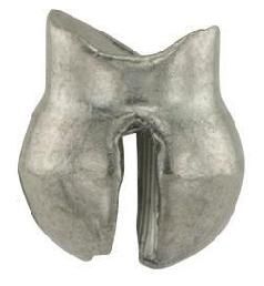 Bullet Weights Reusable Split Shot Multi Sizes, Size: #00