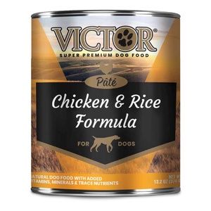 Victor Chicken &amp; Rice Formula Canned Dog Food, Size: Can