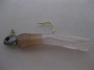 Canyon Mini Jig, Colour: Brown/White, Size: 1/16 oz