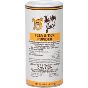 Flea &amp; Tick Powder, Size: 5 OZ