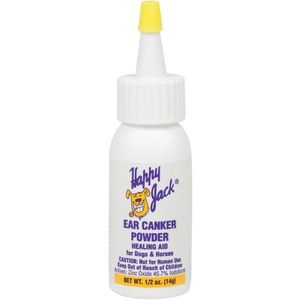 Ear Canker Powder for Dogs, Size: 1/2 OZ