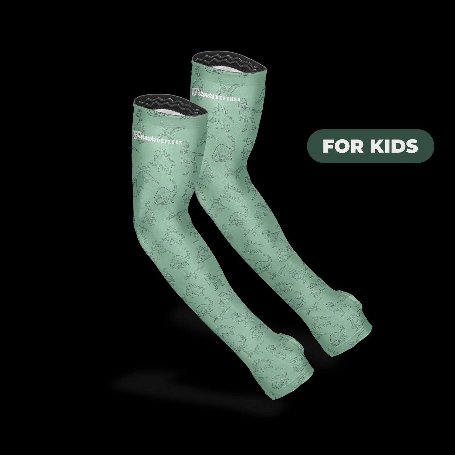 Kid&#39;s Protection Sleeves, Colour: Dino, Size: Small