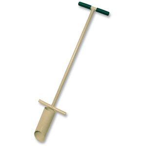 Bulb Planter 3&quot; x 9&quot; T-Style Handle 26.5&quot; - Steel