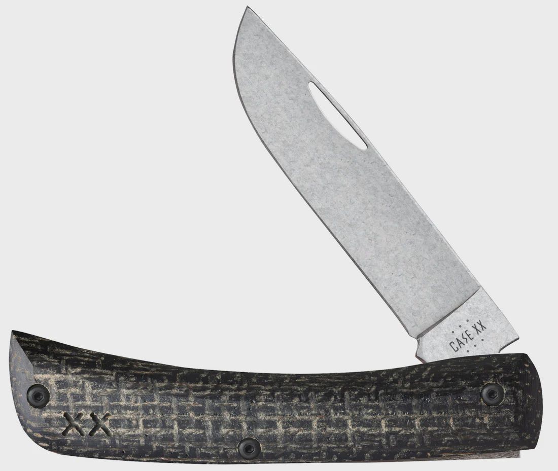 Crossroads Black Burlap Laminate XR Sod Buster Jr with Dayglow G-10