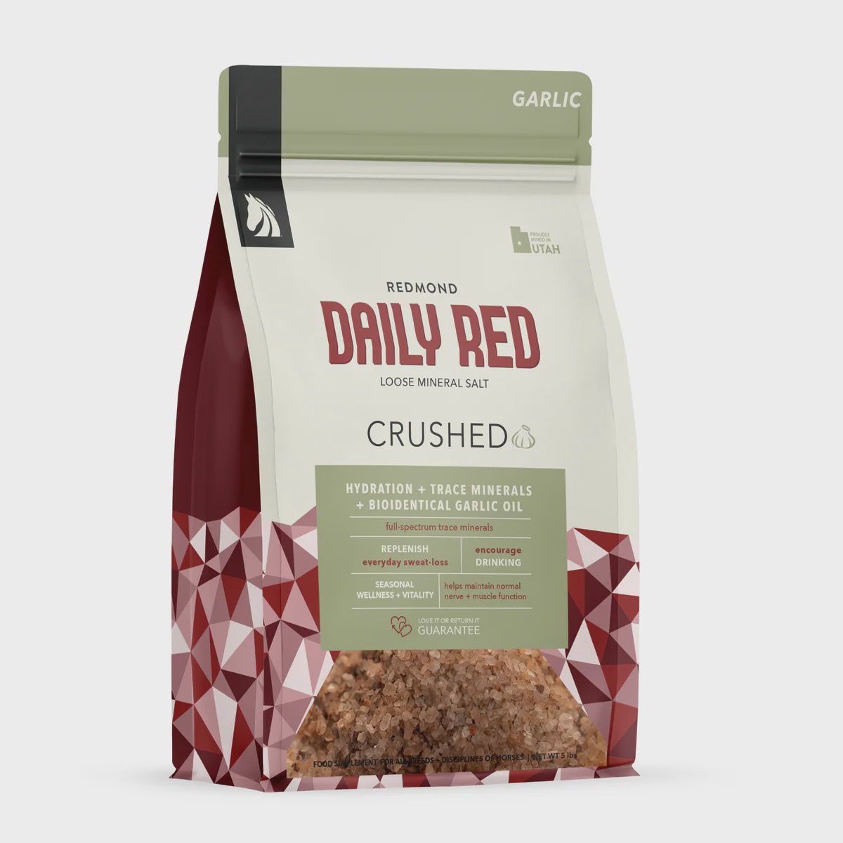 Daily Red Crushed Garlic Mineral Supplement