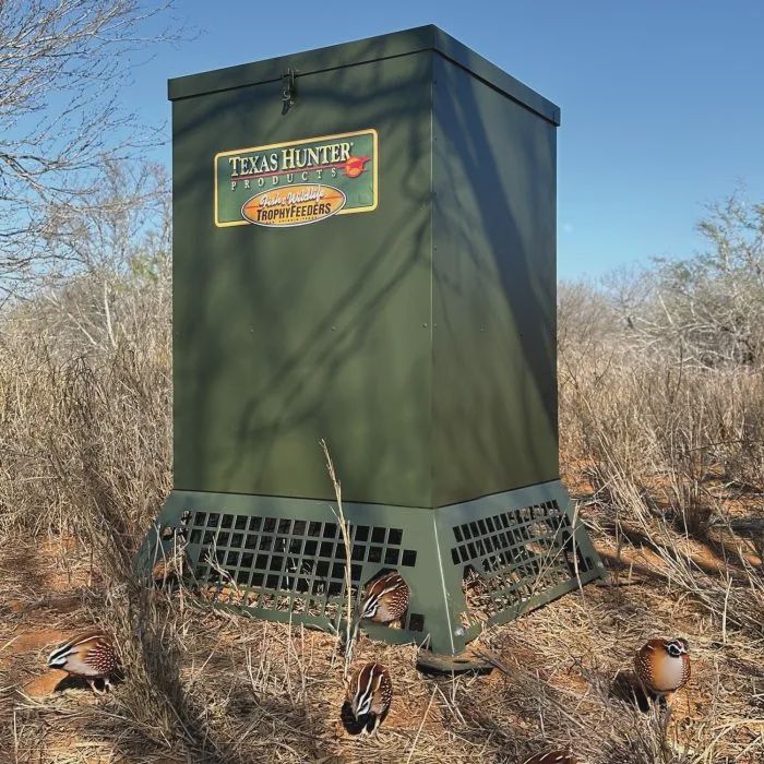 Texas Hunter 300lb Capacity Trophy Quail Feeder