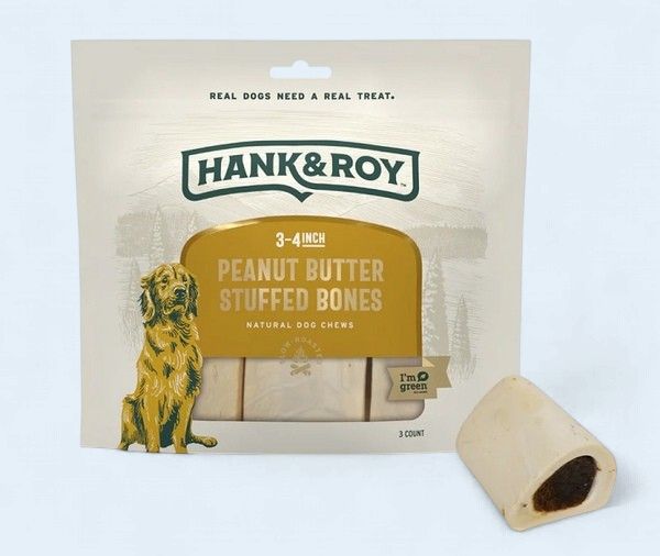 Peanut Butter Stuffed Bones 4-Inch