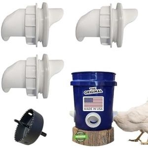 Poultry Feeder Kit, Size: 3 pk