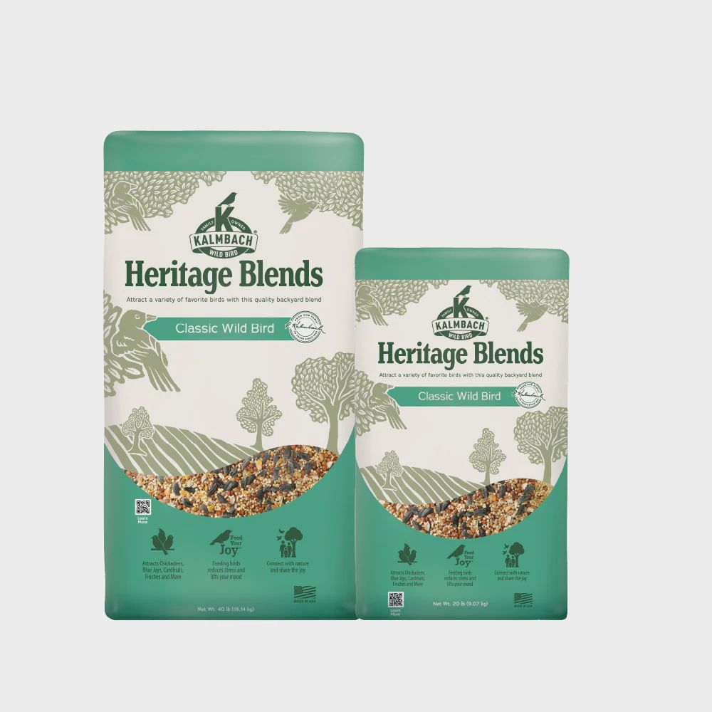 Heritage Blend Classic Wild Bird Feed, Size: 20lb