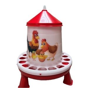 Illustrated Poultry Feeder, Size: 4 LB