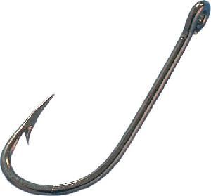 Eagle Claw Plain Shank 8pk, Size: 1/0