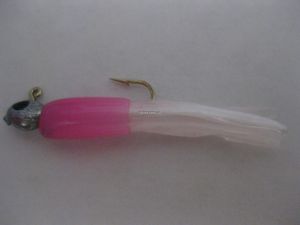 Canyon Mini Jig Multi Colors, Colour: White/Pink 1/16