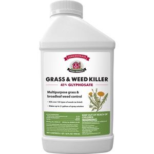 41% Glyphosate Farm Grass &amp; Weed Killer, Size: 32 oz