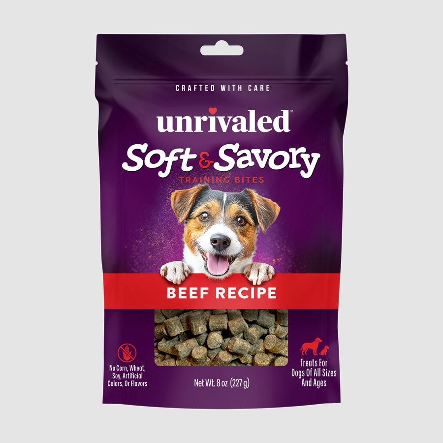 Unrivaled Soft &amp; Chewy Bites, Flavor: Beef