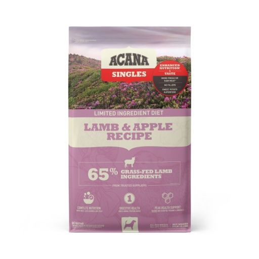 Acana Singles, Lamb &amp; Apple Recipe, Limited Ingredient Diet Dry Dog Food
