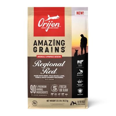 Orijen High Protein Amazing Grains Regional Red