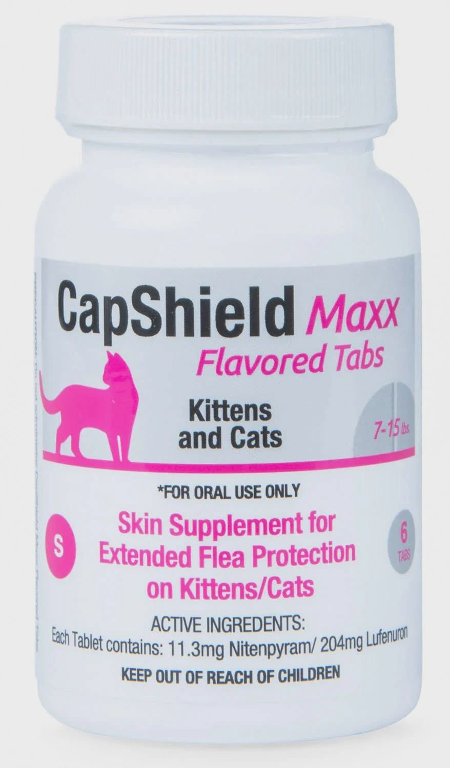 CapShield Maxx Flea Kittens &amp; Cats 7-15lbs