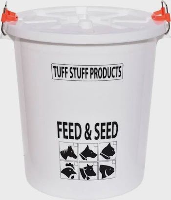 Feed &amp; Seed Storage Tote with Lid, Size: 50lb