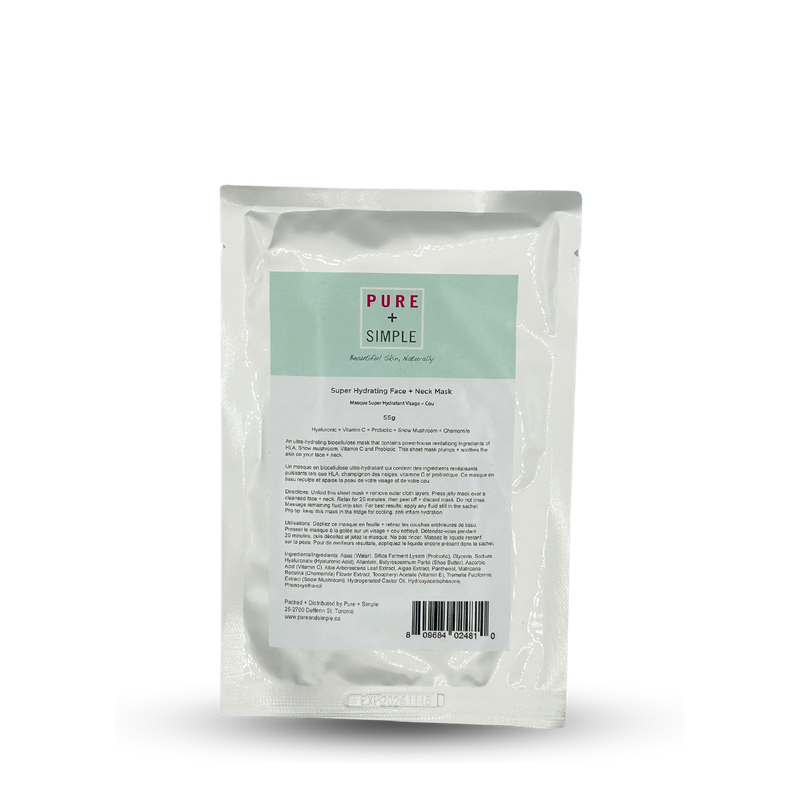 Super Hydrating Face + Neck Mask (Single)