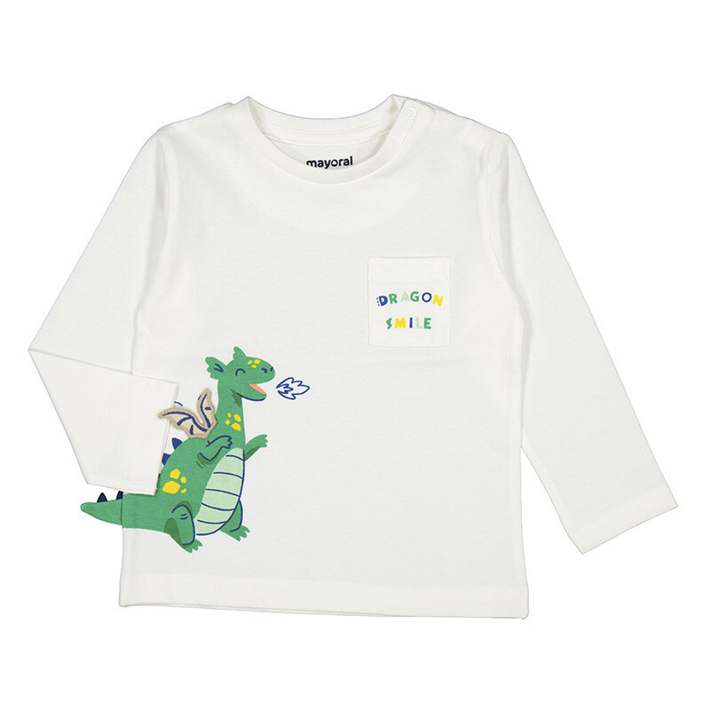 2Pc LS Shirt w/ Green Cord Pant