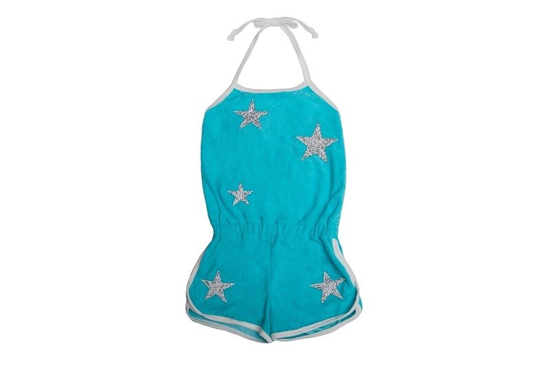 Aqua Terry Romper