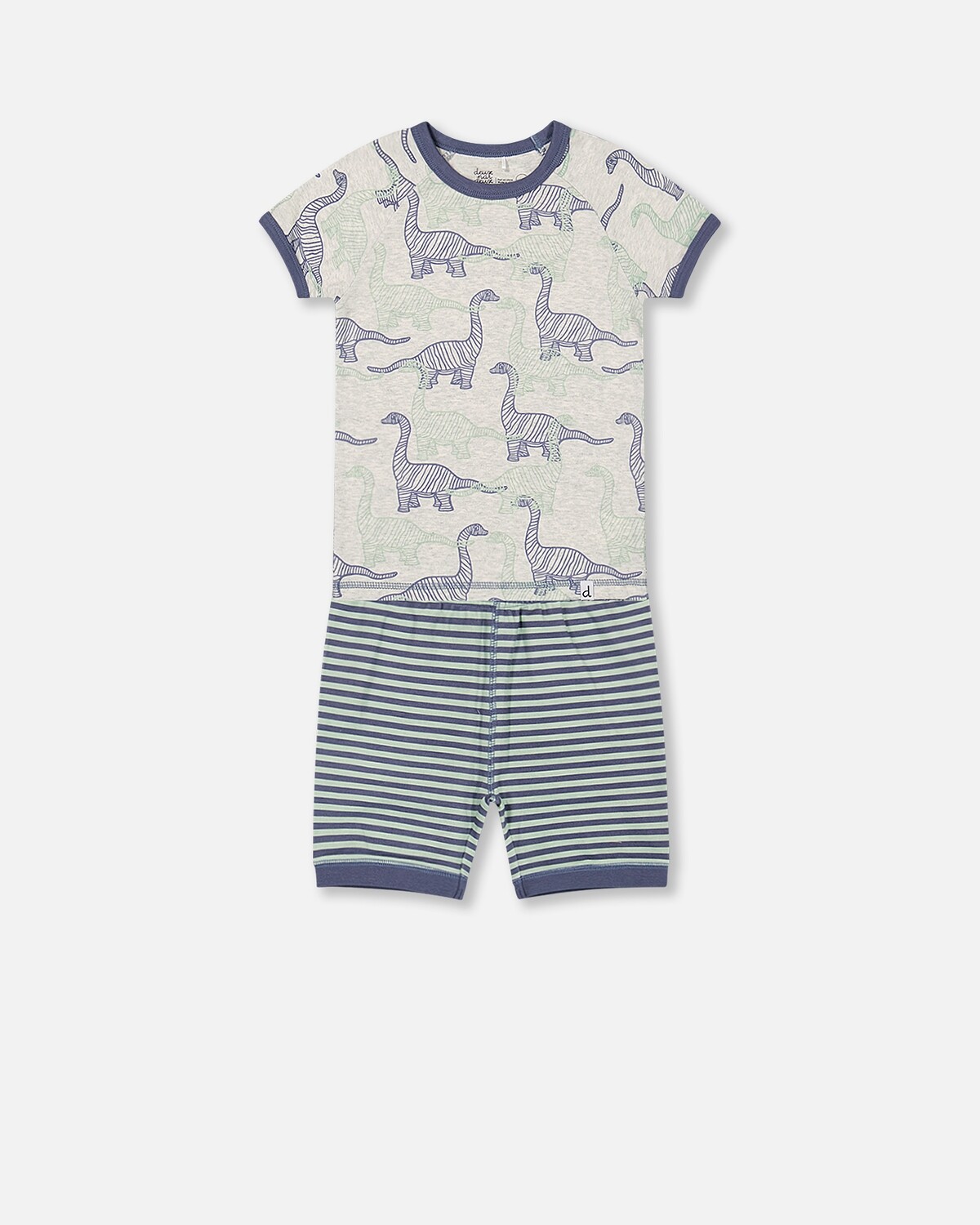 2 Pc PJ Set w/ Dinosaurs 