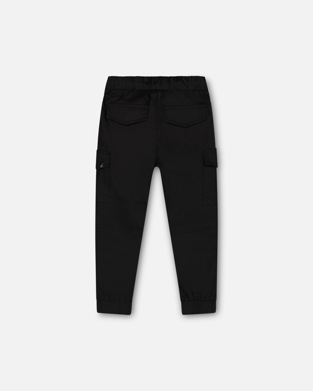 Black Parachute Jogger Pant