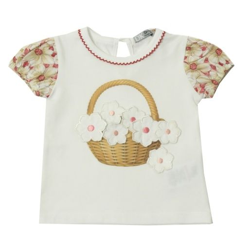 2 Pc Flower Skirt Set w/Top, Size: 12M