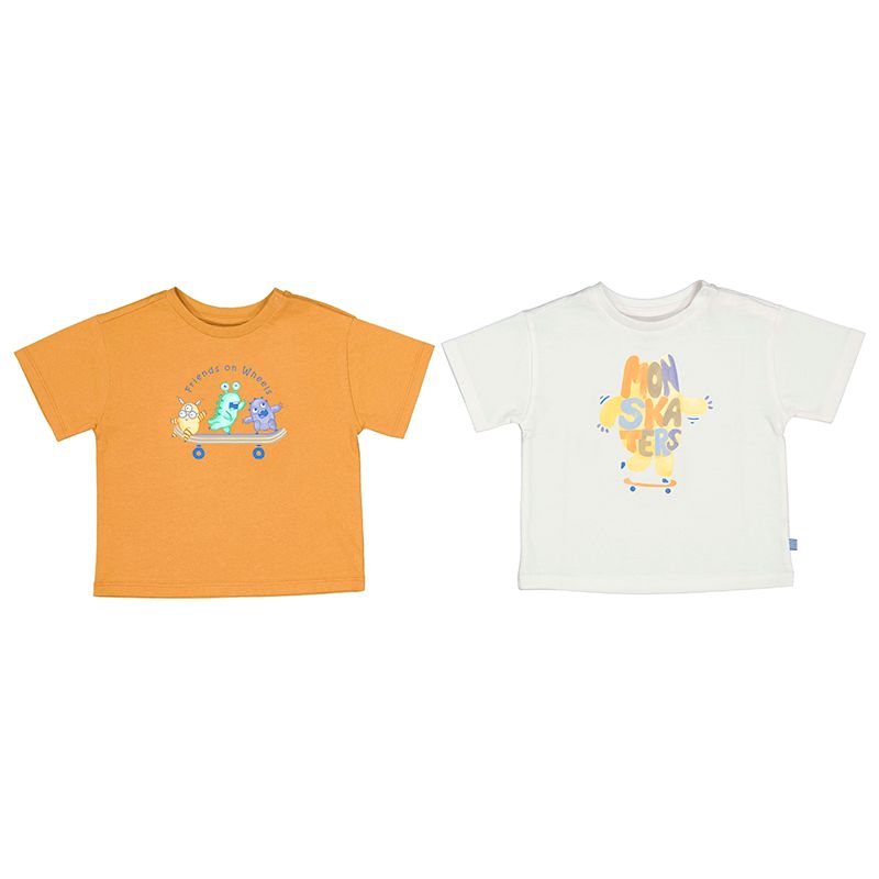 2 Pc Orange Shirt &amp; Pant Set
