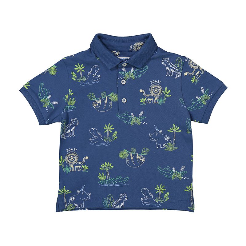 Blue Jungle Polo