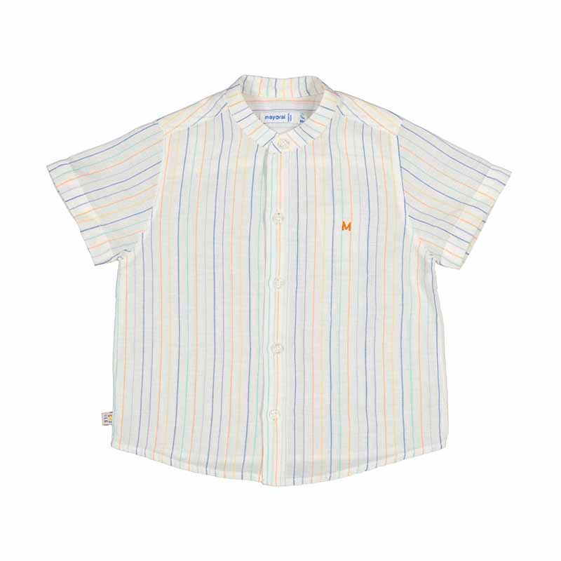 Boys 2 pc Stripe Shirt and Short Set