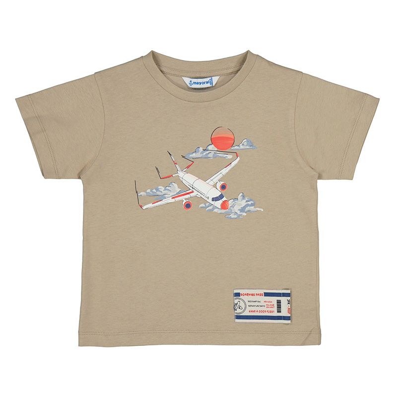Tan Shirt w/Plane