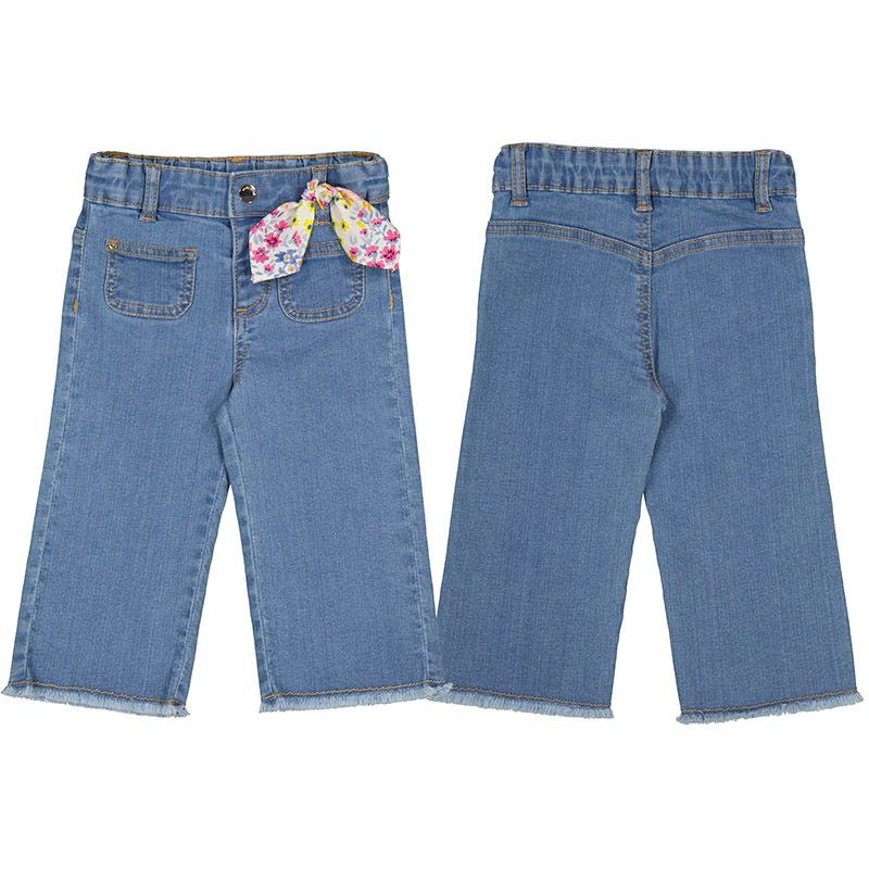 Girls 2 Pc Top w/Wide Leg Jean