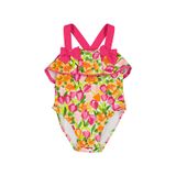 Girls Floral Swimsuit