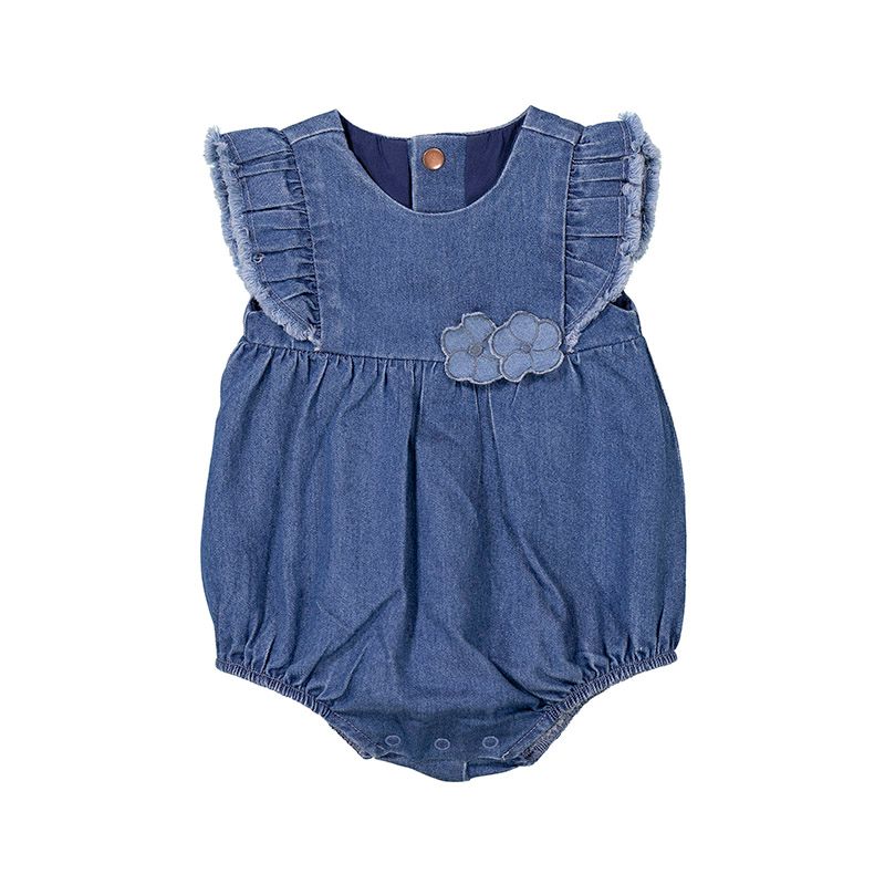 Denim Romper